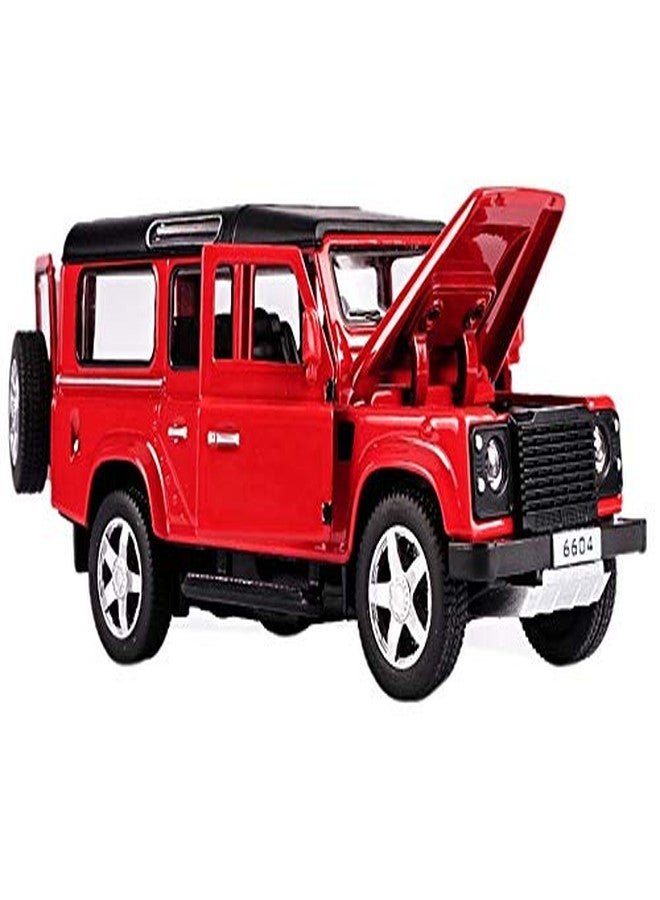 VBE® Limosine Die Cast Pull Back Metal Car Light and Sound Toy for Kids (R_Land Rover) - Image 1